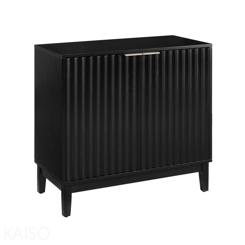 Storage Cabinet, 2 Door, Black