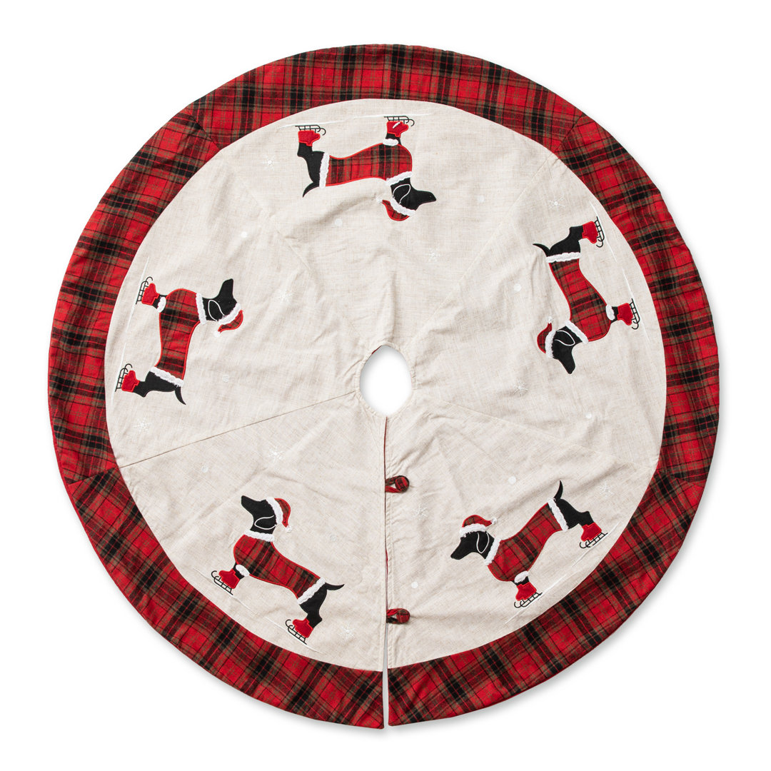 Plaid Tree Skirt The Holiday Aisle®
