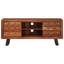 Solid Wood 48cm H Media Shelves