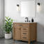 Meuble-lavabo simple 36 po Vandemark - Naturel texturé