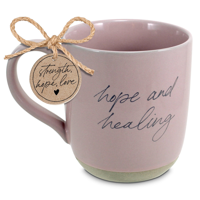 Mug Hope And Healing Pink 18Oz