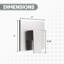 Replacement Shower Trim Kit for Moen 2510 / 2520 / 2570 / 2590 Valves-120265638