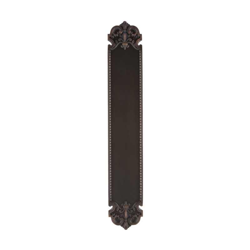Classic Push/Pull Plate, Timeless Bronze