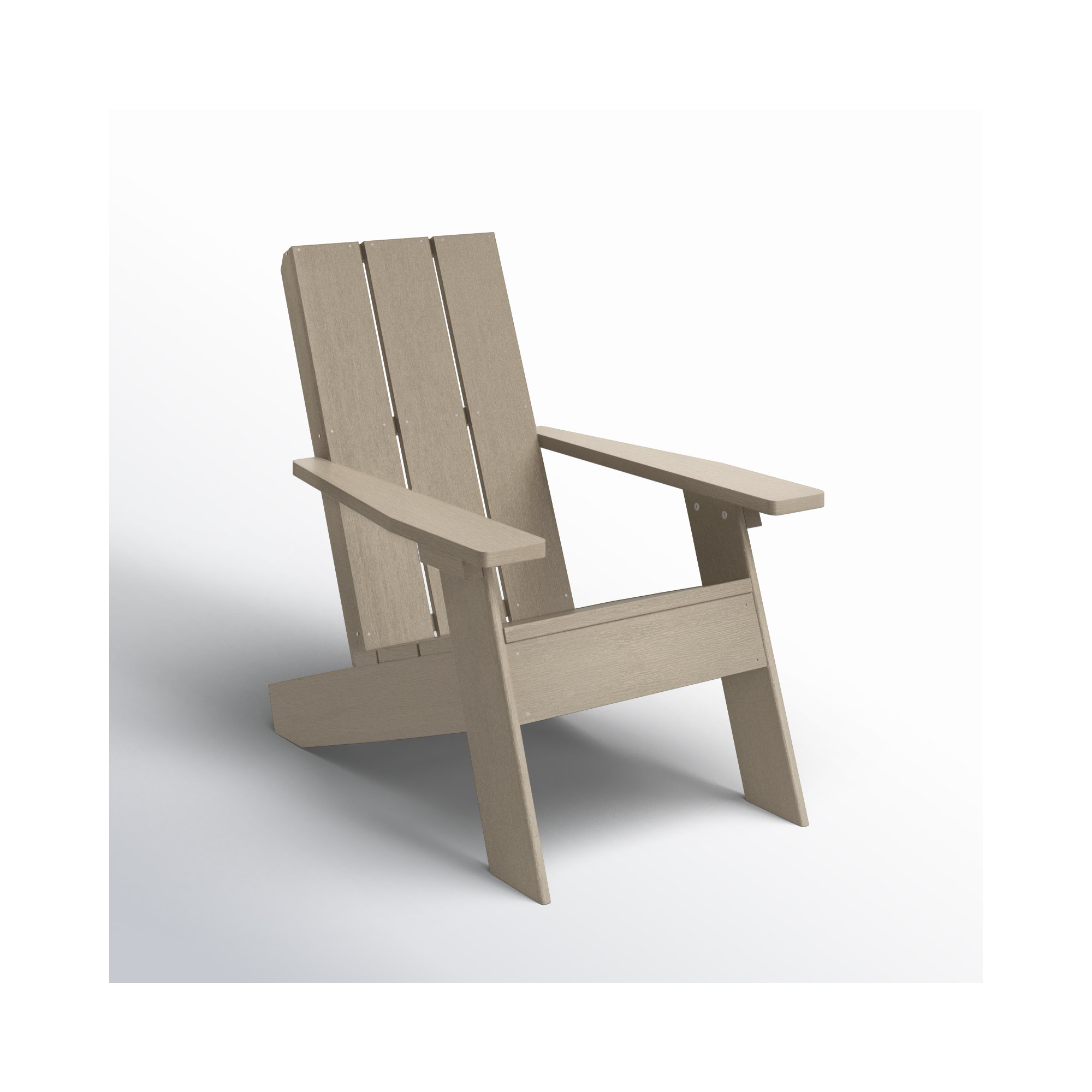 Byrnes Outdoor Adirondack Chair, Woodland Brown