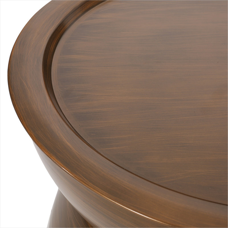 METAL HAMMERED COFFEE TABLE