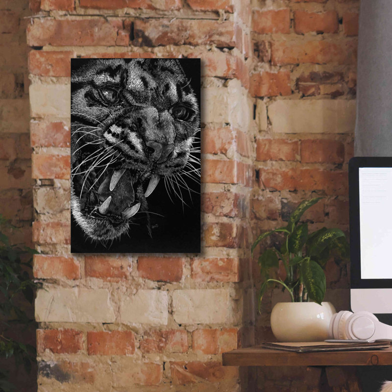 'Temper' by Barbara Keith, Canvas Wall Art