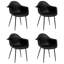 Betancourt 46cm H Metal Side Chair in Black-1913694049-1902909635