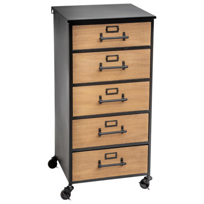 Eberhart 42cm W 5 - Drawer Chest of Drawers