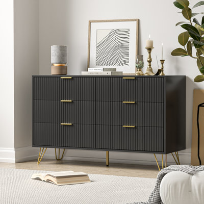 Commode 6 tiroirs Sybrand