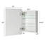 Armoire à pharmacie de salle de bain encastrée et à fixation en surface 20 po x 30 po avec miroir Velin-962449700-962453214
