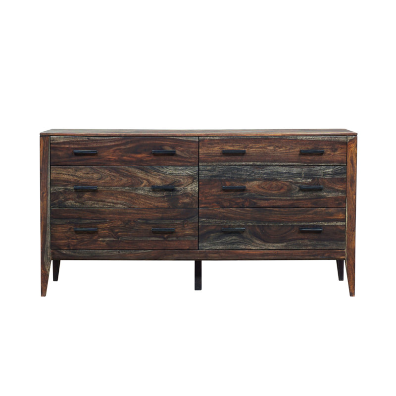 Commode double 6 tiroirs Mariann