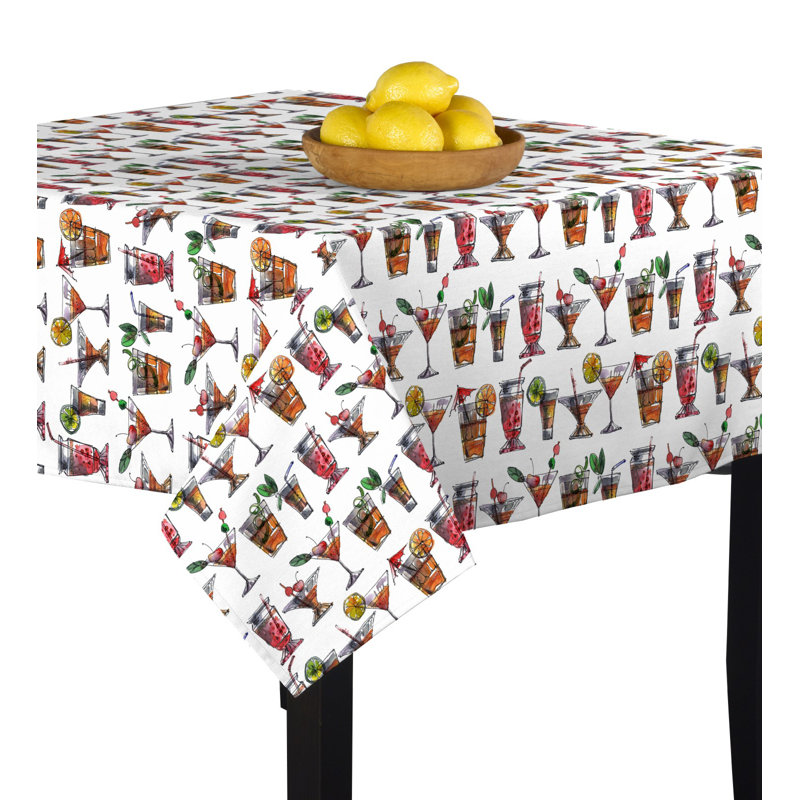 Bingamon Geometric Square Tablecloth, 54" x 54"
