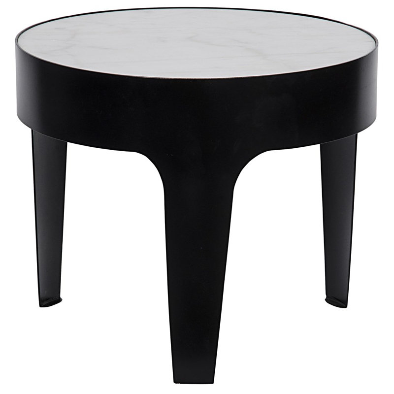 Marble Top End Table