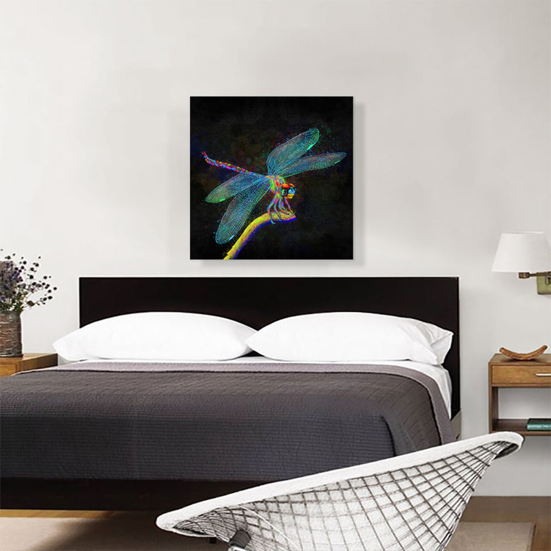 " Dragonfly Insect ", 26" H x 26" W x 1.5" D