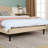 Kempst Upholstered Bed with Adjustable Headboard & Solid Wooden Slats, Under Bed Storage, No Box Spring Needed-817837571-818064139