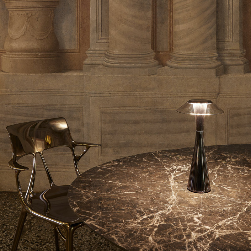 Space LED Table Lamp, Titanium