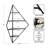 Pinel 4 Shelves Diamond Corner Shelf-1995521864