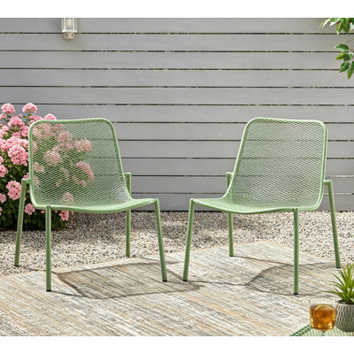 Chaise d'extérieur en fer