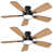 Black with Walnut/Black Blades