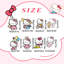 8 panneaux de signalisation Hello Kitty