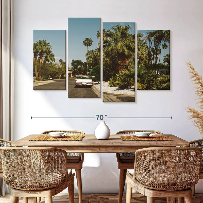 Mehar Palm Springs, H 42 po x l 68 po