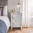 Modern 21" Arched Crystal Dimmable Table Lamp