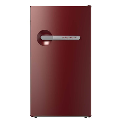 Frigidaire, 3,2 pieds cubes Pi. Réfrigérateur compact rétro, ouvre-bouteille latéral intégré