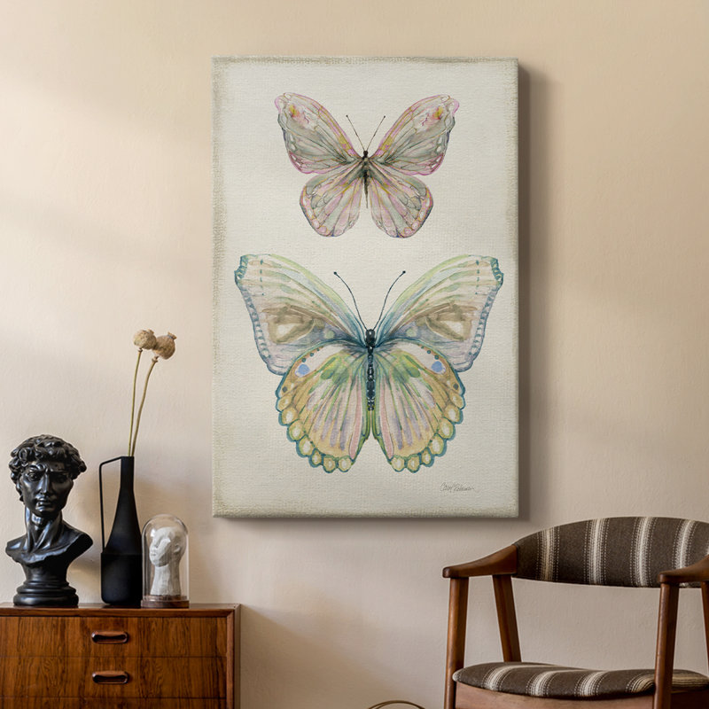 Papillon botanique I - galerie sur mesure, H 60 po x l 40 po