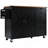 Kitchen Island With Power Outlet, Kitchen Storage Island  With Internal Storage Rack, Drop Leaf-814951650