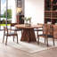 Table ronde en bois massif de style américain-109663271