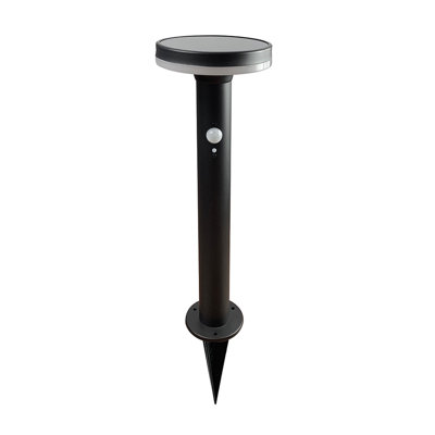 Low Voltage Solar Powered Integrated LED Metal Pathway Light
