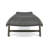 Of 2 Chaise Lounges, Grey, Wood Made, Seat, Side Tray For Enjoyment, Weather , Assembly Required 2Pcs Lounge, Frame, Relaxation, ,