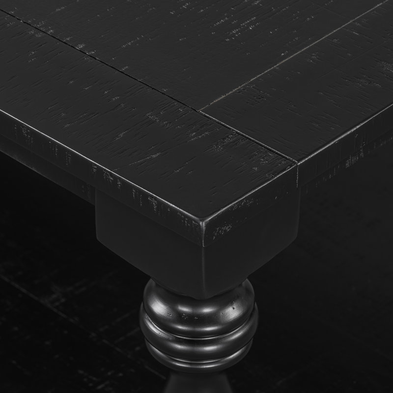 Table basse rétro, Noir
