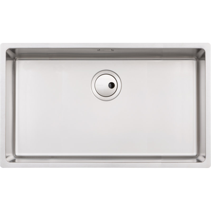 Abode Designs 440mm W Single Bowl Stainless Steel Undermount Kitchen Sink