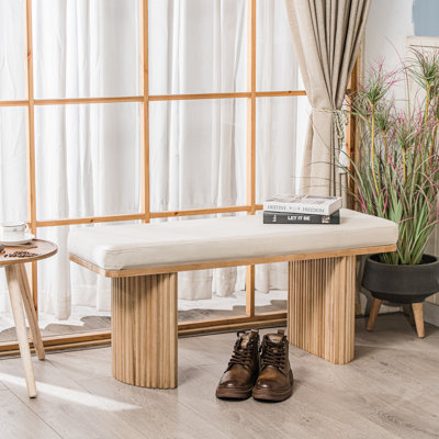 Banc en velours Flynn