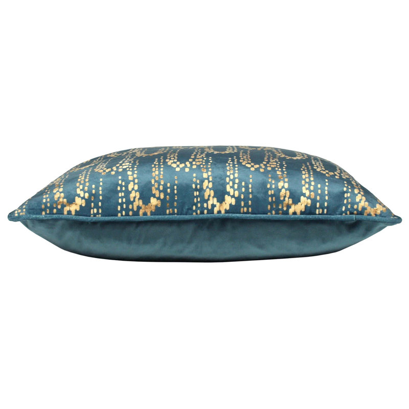Square Throw Cushion, Petrol