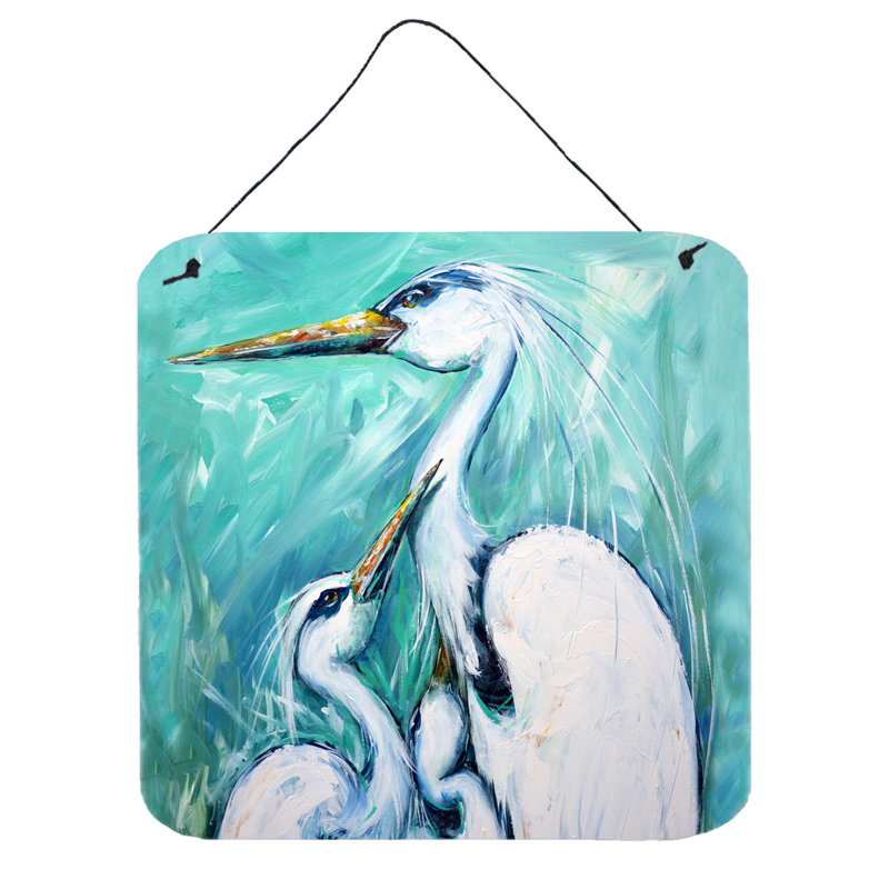 Décoration murale love aigrette de maman