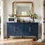 Buffet armoire - Buffet rétro avec tablettes réglables