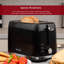 2 Slice Toaster in Glossy Ridged Textured Body and Stainless Steel Mechanism-93819606
