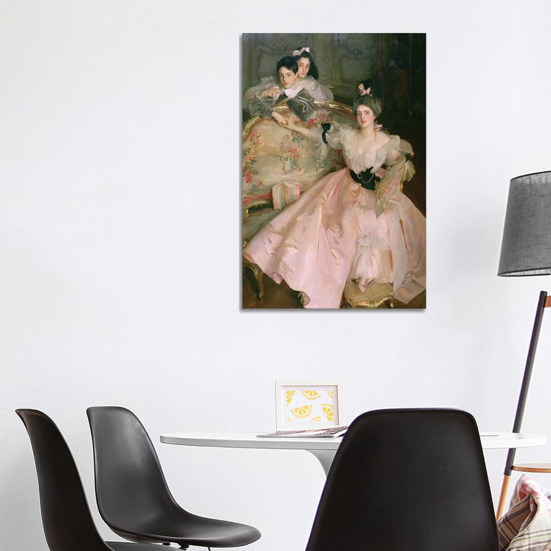 Mrs. Carl Meyer, Later Lady Meyer, And Her Two Children, 1896 by John Singer Sargent - Wrapped Canvas Gallery-Wrapped Canvas Giclée