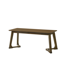 Nema 4 Piece Solid Back Side Chair Set with Bench