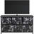 Sorbus Dresser with 5 Drawers with Steel Frame, Wood Tops, and Fabric Bins-1125400482