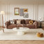 Table basse ovale blanche Hillsborough