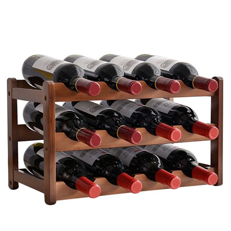 Wine bottle rack