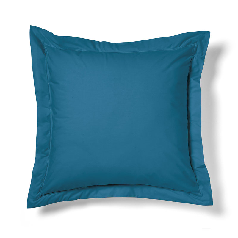 Hazelanne Solid Colour Duvet Cover with Pillowcases, 220 x 240cm Duvet Cover, Blue