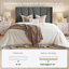 Canuto Upholstered Platform Bed with Wingback Headboard-218846093-234577246