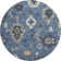 Premium Machine Washable Prisco Blue Rug