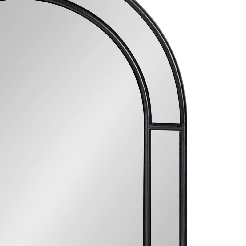 Miroir d'appoint Iris, H 30 po x l 20 po, Noir