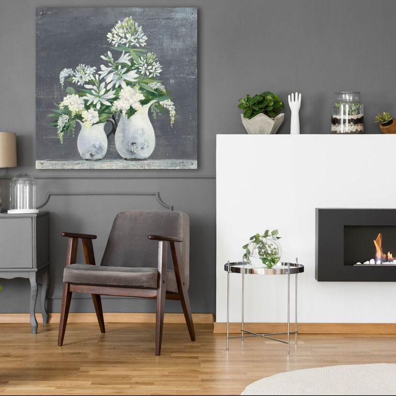 «Late Summer Bouquet» par Julia Purinton, H 36 po x l 36 po x P 0,2 po