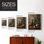 Reproduction encadrée FLORAL Series DCCXII - bois massif-1993188748-1993188754